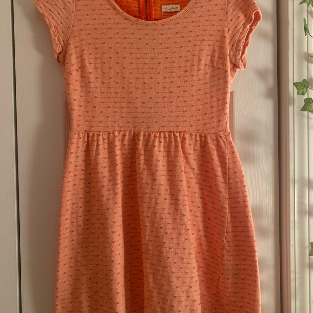 Orange dresses
